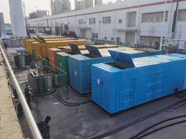 贺州柴油发电机出租案例展示
